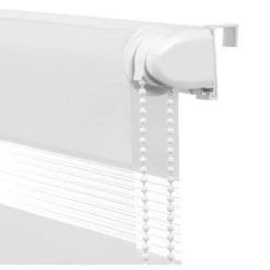 IDMARKET Store Enrouleur Zébré Jour Nuit 60 X 230 Cm Blanc - Blanc 11 IDMARKET Store Enrouleur Zébré Jour Nuit 60 X 230 Cm Blanc - Blanc -Promos Store Boutique 11119487 5