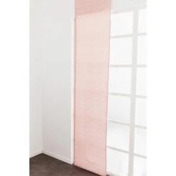 RIDEAUDISCOUNT Panneau Japonais 60 X 300 Cm Tamisant Grande Hauteur Jacquard Motifs Lignes Poires Rose - Rose 8 RIDEAUDISCOUNT Panneau Japonais 60 X 300 Cm Tamisant Grande Hauteur Jacquard Motifs Lignes Poires Rose - Rose -Promos Store Boutique 11375863 2