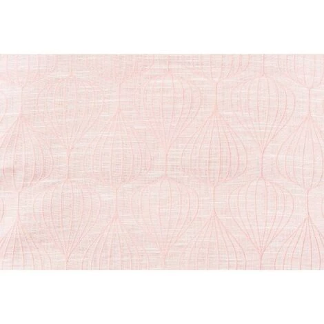 RIDEAUDISCOUNT Panneau Japonais 60 X 300 Cm Tamisant Grande Hauteur Jacquard Motifs Lignes Poires Rose - Rose 7 RIDEAUDISCOUNT Panneau Japonais 60 X 300 Cm Tamisant Grande Hauteur Jacquard Motifs Lignes Poires Rose - Rose – Image 5