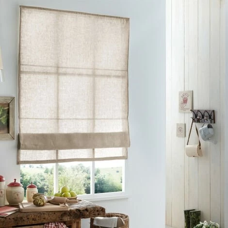 MADECOSTORE Store Bateau Tamisant Briza 100% Lin - Gamme Must - Lin - L180 X H220cm - Lin 3 MADECOSTORE Store Bateau Tamisant Briza 100% Lin - Gamme Must - Lin - L180 X H220cm - Lin