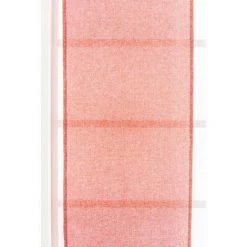 RIDEAUDISCOUNT Panneau Japonais Transparent 60 X 300 Cm Tamisant Grande Hauteur Chiné Uni Rouge - Rouge -Promos Store Boutique 11439310 3