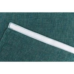 RIDEAUDISCOUNT Panneau Japonais Transparent 60 X 300 Cm Grande Hauteur Effet Lin Naturel Uni Vert - Vert -Promos Store Boutique 11487021 4