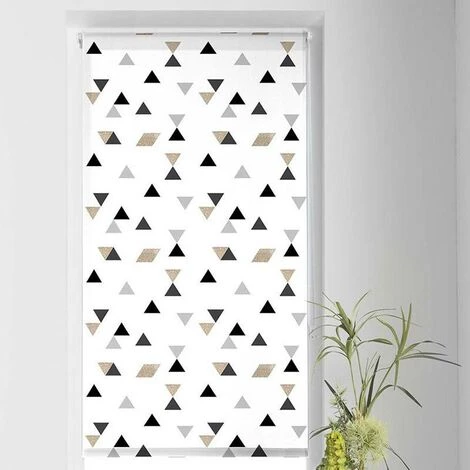 L3C Store Enrouleur Tamisant 60x90 Cm NY Cuivre - Multicolore 4 L3C Store Enrouleur Tamisant 60x90 Cm NY Cuivre - Multicolore – Image 2