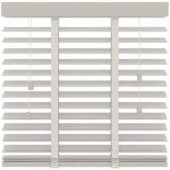 Decosol Store Horizontal Bois 50 Mm 60x180 Cm Blanc - Blanc 7 Decosol Store Horizontal Bois 50 Mm 60x180 Cm Blanc - Blanc -Promos Store Boutique 12001364 3