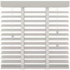 Decosol Store Horizontal Bois 50 Mm 140x180 Cm Blanc - Blanc -Promos Store Boutique 12194479 3
