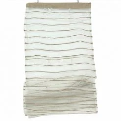 THEDECOFACTORY SHAM - <p>Store Voilage Effet Soie écru 100x200 - Beige 9 THEDECOFACTORY SHAM - <p>Store Voilage Effet Soie écru 100x200 - Beige -Promos Store Boutique 13246994 3