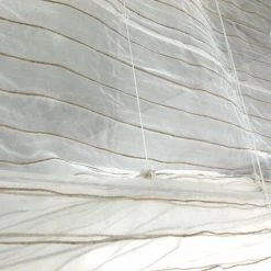 THEDECOFACTORY SHAM - <p>Store Voilage Effet Soie écru 100x200 - Beige 10 THEDECOFACTORY SHAM - <p>Store Voilage Effet Soie écru 100x200 - Beige -Promos Store Boutique 13246994 4