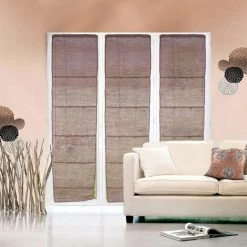 THEDECOFACTORY TRIBU - <p>Store Voilage En Jute Et Coton Marron 40x200 - Marron -Promos Store Boutique 13248503 4