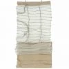 THEDECOFACTORY SHAMLYNE - <p>Store Voilage Effet Soie Avec Du Coton Et Jute écru 40x200 - Beige -Promos Store Boutique 13248616 1