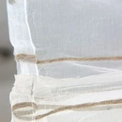 THEDECOFACTORY SHAM - Store Effet Soie écru 45x200 - Beige -Promos Store Boutique 13248739 3