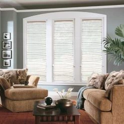 THEDECOFACTORY SHAM - <p>Store Voilage Effet Soie écru Et Noir 60x200 - Noir