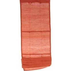 THEDECOFACTORY TRIBU - <p>Store Voilage En Jute Et Coton Orange 60x200 - Orange