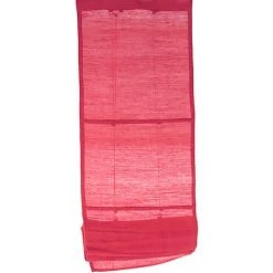 THEDECOFACTORY TRIBU - <p>Store Voilage En Jute Et Coton Rouge 60x200 - Rouge
