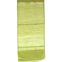 THEDECOFACTORY TRIBU - <p>Store Voilage En Jute Et Coton Vert Mousse 60x200 - Vert -Promos Store Boutique 13248966 3