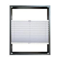 WILTEC Store Blanc 90x150cm Store Plissé Pare-vue Moderne Rideau Occultant De Fenêtre Persienne -Promos Store Boutique 13523139 3