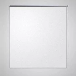 VIDAXL Store Enrouleur Occultant Blanc 40 X 100 Cm - Blanc