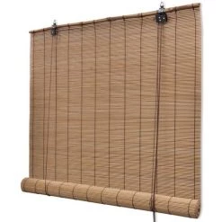 VIDAXL Store Roulant Bambou 120 X 160 Cm - Brun