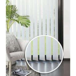 MADECOSTORE Kit Complet Store Californien à Lamelles Verticales 127mm Sans Chaînette Basse - Blanc - L150cm X H260cm - Blanc