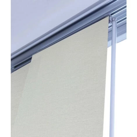 MADECOSTORE Kit Complet Panneaux Japonais 60cm - Blanc - L115 X H250cm - Blanc 4 MADECOSTORE Kit Complet Panneaux Japonais 60cm - Blanc - L115 X H250cm - Blanc – Image 2