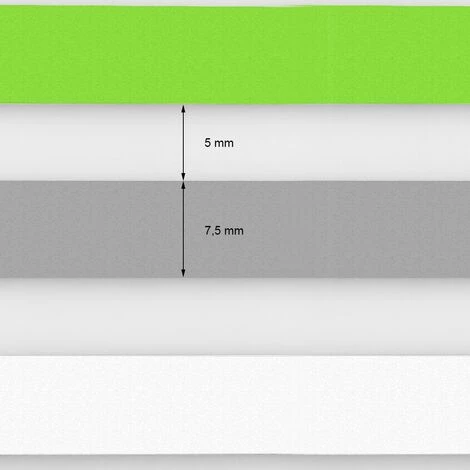 ECD GERMANY Store Double Enrouleur Installation Fenêtre Duo Rollo 55 X150cm Vert Gris Blanc 7 ECD GERMANY Store Double Enrouleur Installation Fenêtre Duo Rollo 55 X150cm Vert Gris Blanc – Image 5