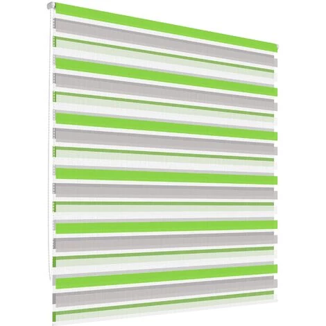 ECD GERMANY Store Double Enrouleur à Chaîne Pour Fenêtre Klemmfix 60x150cm Vert Gris Blanc 5 ECD GERMANY Store Double Enrouleur à Chaîne Pour Fenêtre Klemmfix 60x150cm Vert Gris Blanc – Image 3