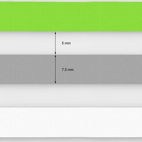 ECD GERMANY Store Double Enrouleur à Chaîne Pour Fenêtre Klemmfix 60x150cm Vert Gris Blanc 7 ECD GERMANY Store Double Enrouleur à Chaîne Pour Fenêtre Klemmfix 60x150cm Vert Gris Blanc – Image 5