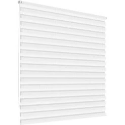 ECD Germany En Double Aveugle De 65 X 150 Cm Blanc Klemmfix Duo Rollo Sans Perçage -Promos Store Boutique 15937781 3