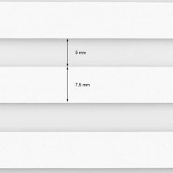 ECD Germany En Double Aveugle De 65 X 150 Cm Blanc Klemmfix Duo Rollo Sans Perçage -Promos Store Boutique 15937781 5