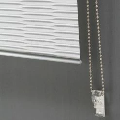 MADECOSTORE Store Enrouleur Tamisant Motif Structuré - Gamme Must - Blanc - L64 X H250cm - Blanc -Promos Store Boutique 17323259 5