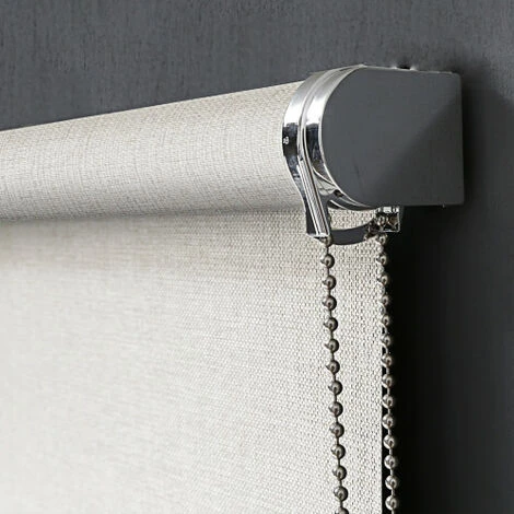 MADECOSTORE Store Enrouleur Occultant Ancona Effet Tweed - Gamme Must - Beige - L49 X H250cm - Beige 5 MADECOSTORE Store Enrouleur Occultant Ancona Effet Tweed - Gamme Must - Beige - L49 X H250cm - Beige – Image 3
