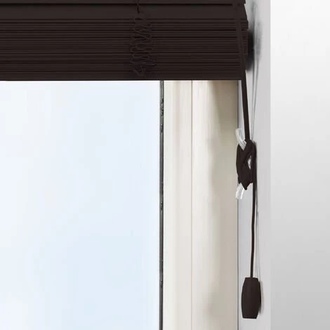 Sol Royal FSC Store Vénitien En Bois SolDecor JH3 - Marron Foncé 40cm, 130 7 Sol Royal FSC Store Vénitien En Bois SolDecor JH3 - Marron Foncé 40cm, 130 – Image 5