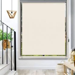 COSTWAY Store Enrouleur Occultant Grande Bloquement De La Lumière Kit De Montage Inclus 160x150 CM Écran D'Intimité Imperméable -Promos Store Boutique 17847403 4