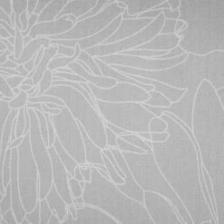 MADECOSTORE Store Enrouleur Tamisant Motifs Fleurs - Gris Clair - L49 X H190cm - Gris Clair -Promos Store Boutique 18391728 3