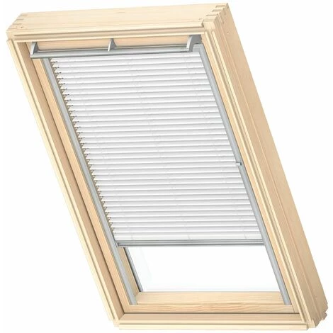 VELUX Original Store Vénitien (PAL), Cadre Argenté, CK02 Blanc 3 VELUX Original Store Vénitien (PAL), Cadre Argenté, CK02 Blanc