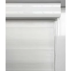 MADECOSTORE Store Enrouleur Jour Nuit Avec Coffre - Blanc - L63 X H220cm - Blanc -Promos Store Boutique 18599958 4