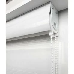 MADECOSTORE Store Enrouleur Jour Nuit Avec Coffre - Blanc - L63 X H220cm - Blanc -Promos Store Boutique 18599958 5