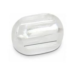 AVOSDIM Connexion Transparente Pour Chainette à Boule Recoupée - Lot De 4 - Transparent