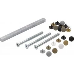 ROTTNER SECURITY Kit De Montage M6 Pour Portes Profilées. 77-82mm