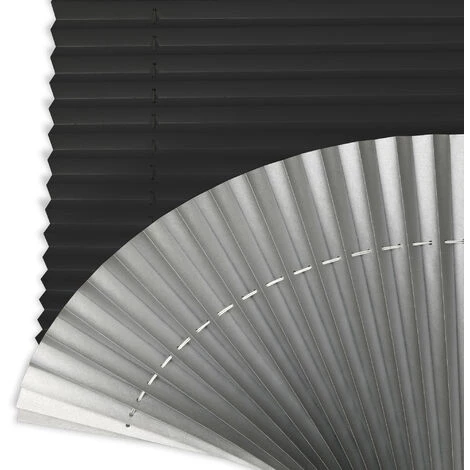 SOL ROYAL SolDecor P42 Store Plissé Isolant Thermique Bi Colore - Anthracite 150cm, 65cm 6 SOL ROYAL SolDecor P42 Store Plissé Isolant Thermique Bi Colore - Anthracite 150cm, 65cm – Image 4