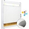 SOL ROYAL SolDecor P42 Store Plissé Isolant Thermique Bi Colore - Blanc 150cm, 60cm -Promos Store Boutique 20333873 1