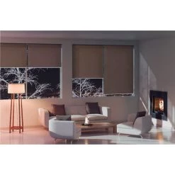 SAV Store Enrouleur Occultant Taupe 0.9X2.5m -Promos Store Boutique 22497245 3