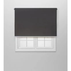 SAV Store Enrouleur Occultant Gris 0.9X2.5m