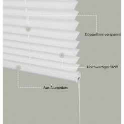 SEKEY Store Plissé Sans Perçage 50x100cm, Blanc -Promos Store Boutique 24178811 5