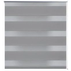 HELLOSHOP26 Store Enrouleur Gris Tamisant 140 X 175 Cm Fenêtre Rideau Pare-vue Volet Roulant - Gris
