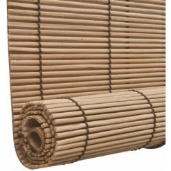 HELLOSHOP26 Store Enrouleur Bambou Brun 100 X 160 Cm Fenêtre Rideau Pare-vue Volet Roulant - Marron -Promos Store Boutique 2537290 3