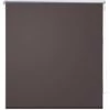 HELLOSHOP26 Store Enrouleur Marron Occultant 120 X 175 Cm Fenêtre Rideau Pare-vue Volet Roulant - Marron