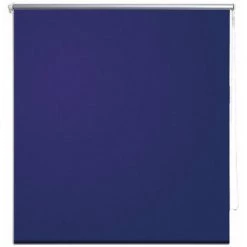 HELLOSHOP26 Store Enrouleur Bleu Occultant 80 X 230 Cm Fenêtre Rideau Pare-vue Volet Roulant - Bleu