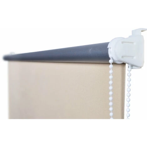 HELLOSHOP26 Store Enrouleur Gris Occultant 120 X 230 Cm Fenêtre Rideau Pare-vue Volet Roulant - Gris 5 HELLOSHOP26 Store Enrouleur Gris Occultant 120 X 230 Cm Fenêtre Rideau Pare-vue Volet Roulant - Gris – Image 3