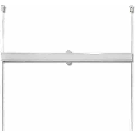 HOMMOO Store Plisse En Blanc 100 X 200 Cm HDV08298 7 HOMMOO Store Plisse En Blanc 100 X 200 Cm HDV08298 – Image 5