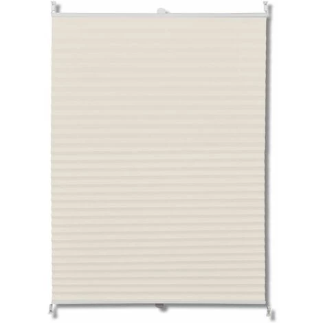 HOMMOO Store Plisse En Creme 40 X 100cm HDV08303 4 HOMMOO Store Plisse En Creme 40 X 100cm HDV08303 – Image 2